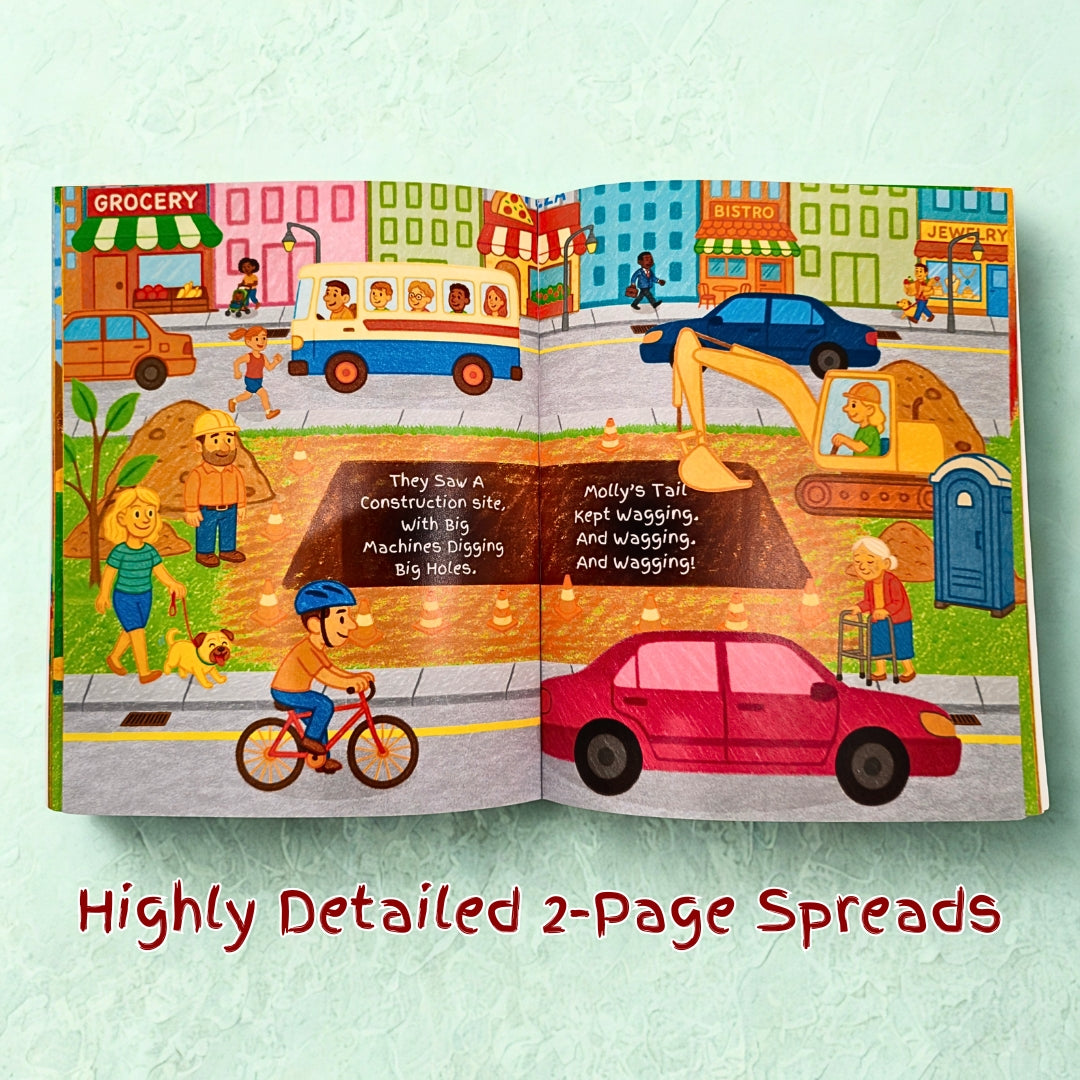 Holey Molly By M. Bergmann, Hardcover Children's Book